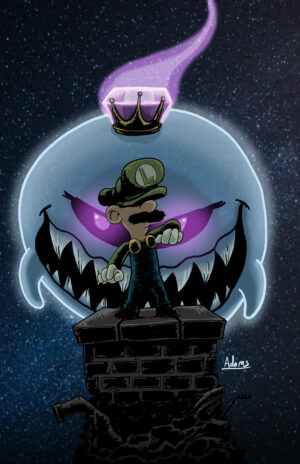 Luigi and King Boo